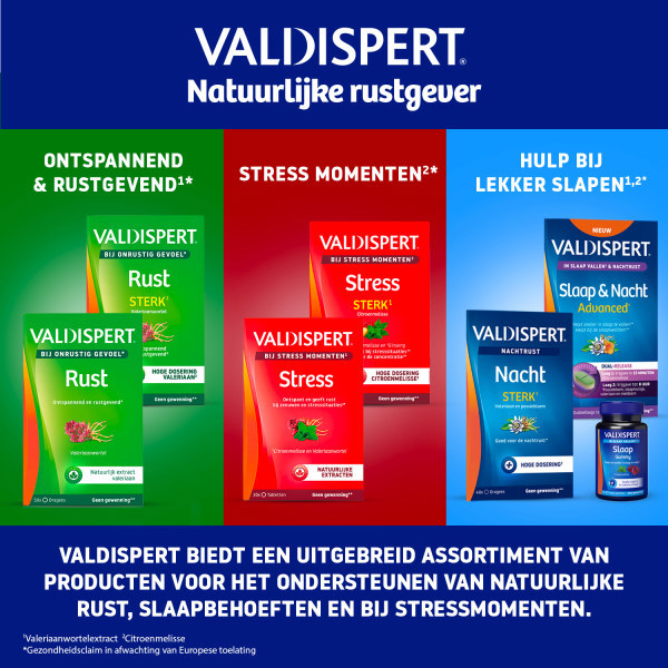 Valdispert Stress Moments Forte Sterk Tabletten (20 stuks) SVA00149 - 7