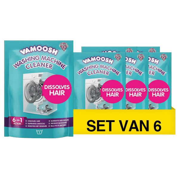 Aanbieding: Vamoosh 6-In-1 Washing Machine Cleaner (6 zakken - 175 g) SVA00097 - 1