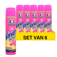 Vanish Aanbieding: Vanish Gold Mousse Vlekkenverwijderaar Tapijt (6 flessen - 600 ml)  SVA01007