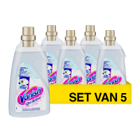 Aanbieding: Vanish Oxi Action Booster Gel Whitening (5 flessen - 1500 ml) SVA01039