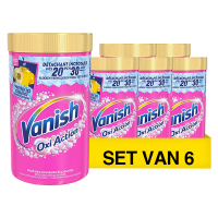Vanish Oxi Action Pink Powder (6 potten - 1445 gram)