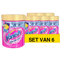 Vanish Aanbieding: Vanish Oxi Action Wasbooster Poeder (6 potten - 940 gram)  SVA01025