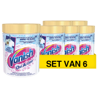 Vanish Aanbieding: Vanish Oxi Action Wasbooster Poeder Whitening (6 potten - 940 gram)  SVA01027