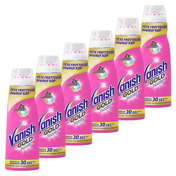 Vanish Aanbieding: Vanish vlekverwijderaar Powergel Gold (6 tubes - 200 ml)  SVA00077 - 1