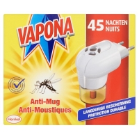 Vapona Anti-Mug Muggenstekker tot 45 nachten bescherming!