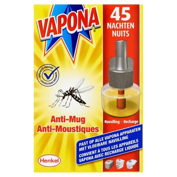 Vapona anti-muggen stekker 1 navulling (58 gram)  SVA00039 - 1