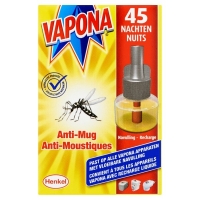 Vapona anti-muggen stekker 1 navulling (58 gram)  SVA00039