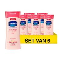 Vaseline Aanbieding: 6x Vaseline Intensive Care Healthy Hands & Stronger Nails handcrème (200 ml)  SVA00083