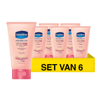 Vaseline Aanbieding: 6x Vaseline Intensive Care Healthy Hands & Stronger Nails handcrème (75 ml)  SVA00082