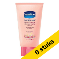 Vaseline Aanbieding: 6x Vaseline Intensive Care Healthy Hands & Stronger Nails handcrème (75 ml)  SVA00082