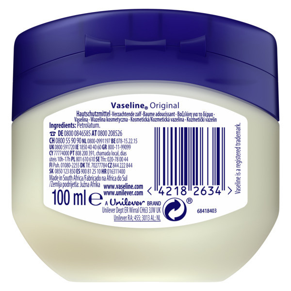 Vaseline Petroleum Jelly Original (100 ml) SVE01021 - 3