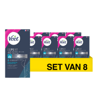 Veet Expert cold wax strips lichaam en benen normale huid (8 verpakkingen à 40 stuks)