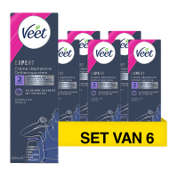 Veet Expert waxstrips lichaam en benen normale huid (6 verpakkingen à 20 stuks)