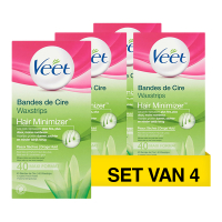 Veet waxstrips droge huid (6 stuks à 40 waxstrips)