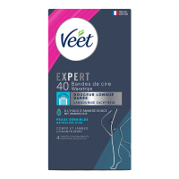 Veet Expert cold wax strips lichaam en benen normale huid (40 stuks)  SVE00160