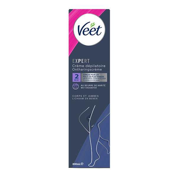 Veet Expert ontharingscrème normale huid lichaam en benen (200 ml)  SVE00142 - 1