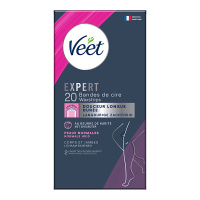 Veet Expert waxstrips lichaam en benen normale huid (20 stuks)  SVE00156