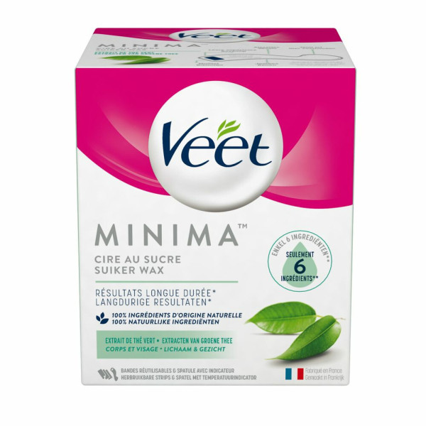 Veet Minima warme wax met groene thee (250 ml)  SVE00154 - 1