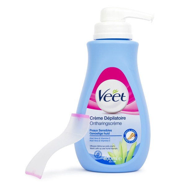 Veet ontharingscreme voor de gevoelige huid met pompje (400 ml)  SVE00004 - 1