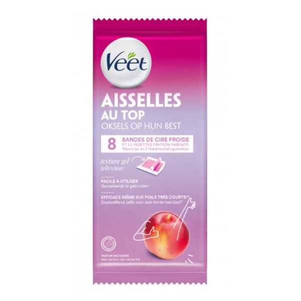 Veet waxstrips oksels op hun best (8 stuks)  SVE00022 - 1