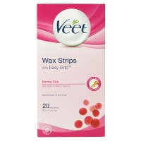 Veet waxstrips voor de normale huid (20 strips)  SVE00009
