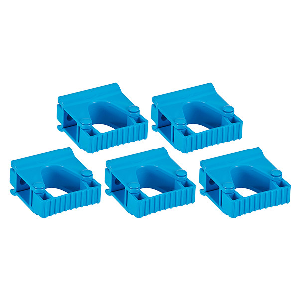 Vikan Hi-Flex ophangsysteem 5 stuks (blauw)  SVI01034 - 1