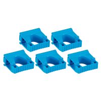 Vikan Hi-Flex ophangsysteem 5 stuks (blauw)  SVI01034