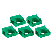 Vikan Hi-Flex ophangsysteem 5 stuks (groen)  SVI01035