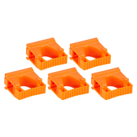 Vikan Hi-Flex ophangsysteem 5 stuks (oranje)  SVI01029
