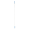 Vikan Hygiene Aluminium Steel | Schroefdraad | 29583 | 126 cm | Ø 25 mm | Blauw SVI01197 - 1