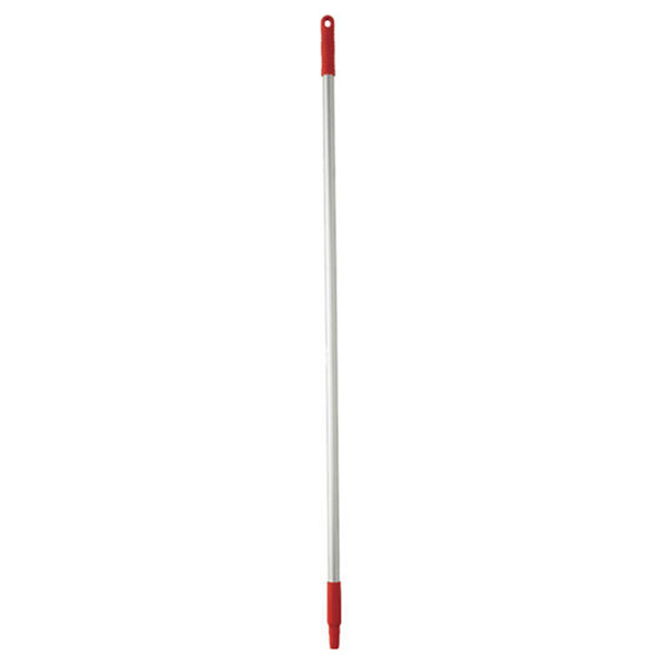Vikan Hygiene Aluminium Steel | Schroefdraad | 29584 | 126 cm | Ø 25 mm | Rood SVI01204 - 1
