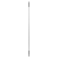 Vikan Hygiene Aluminium Steel | Schroefdraad | 295888 | 126 cm | Ø 25 mm | Grijs SVI01200