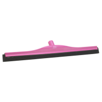 Vikan Hygiene Klassieke Vloertrekker | Vast | 77541 | 60 cm | Roze met zwarte cassette SVI01149