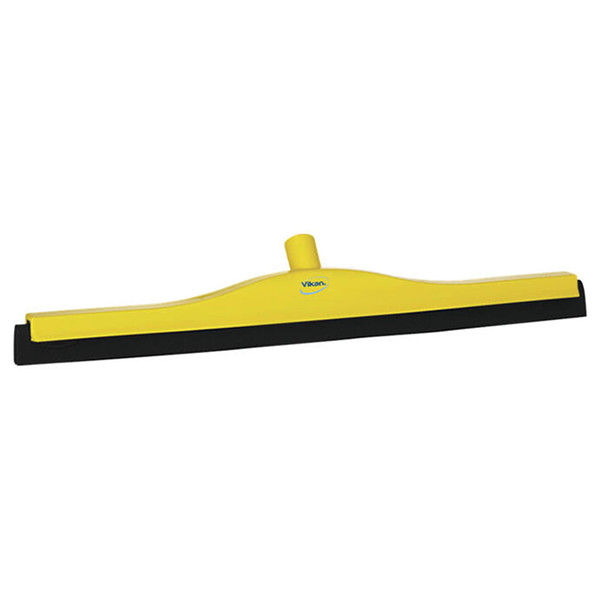 Vikan Hygiene Klassieke Vloertrekker | Vast | 77546 | 60 cm | Geel met zwarte cassette SVI01135 - 1