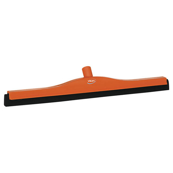 Vikan Hygiene Klassieke Vloertrekker | Vast | 77547 | 60 cm | Oranje met zwarte cassette SVI01143 - 1
