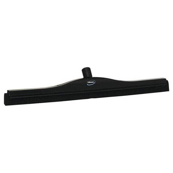 Vikan Hygiene Klassieke Vloertrekker | Vast | 77549 | 60 cm | Zwart met zwarte cassette SVI01155 - 1