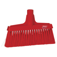 Vikan Hygiene Portaalveger | Rechte nek | Zachte vezels | 31044 | 26 cm | Rood SVI01318