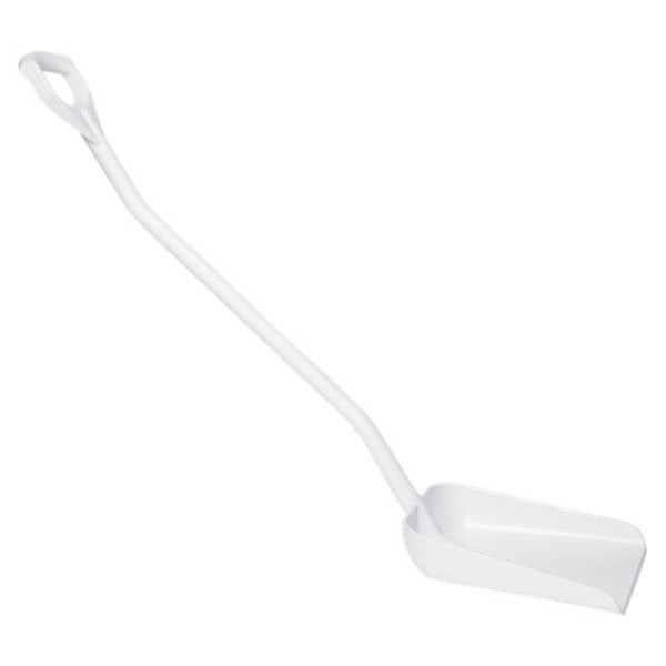 Vikan Hygiene Schep | Ergonomische steel | Groot blad | 56015 | 131 cm | Wit SVI01260 - 2