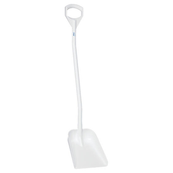 Vikan Hygiene Schep | Ergonomische steel | Klein blad | 56115 | 128 cm | Wit SVI01265 - 1
