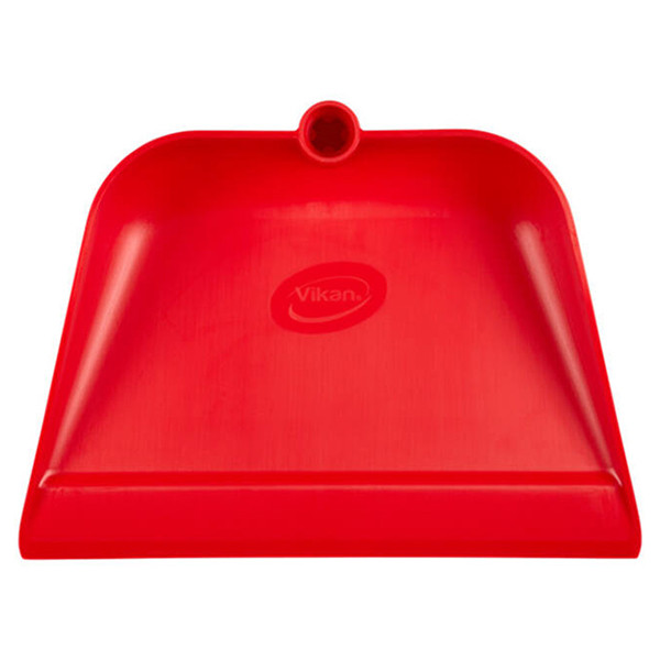 Vikan Hygiene Stofblik | Rechtopstaande Aluminium Steel | 56624 |  75 cm | Rood SVI01275 - 3