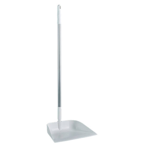 Vikan Hygiene Stofblik | Rechtopstaande Aluminium Steel | 56625 | 75 cm | Wit SVI01276 - 1