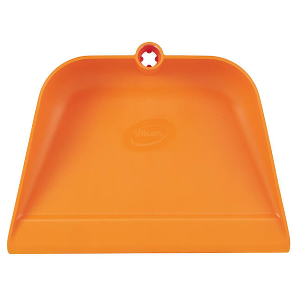 Vikan Hygiene Stofblik | Rechtopstaande Aluminium Steel | 56627 | 75 cm | Oranje SVI01273 - 4