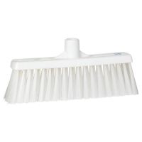 Vikan Hygiene Veger | Rechte nek | Medium vezels | 31665 | 31 cm | Wit SVI01331