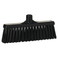 Vikan Hygiene Veger | Rechte nek | Medium vezels | 31669 | 31 cm | Zwart SVI01332