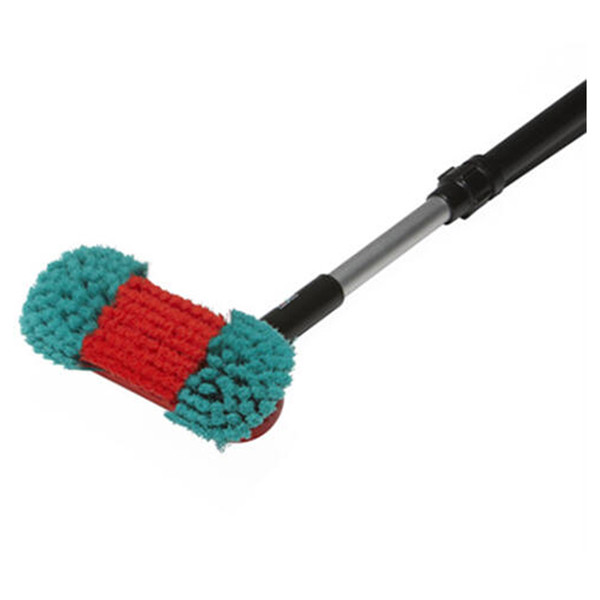 Vikan Transport Actieset | Wasborstel & korte telescoopsteel met Gardena nippel | 521452 | Zwart SVI01253 - 2