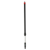 Vikan Transport C Telescoopsteel | Waterdoorvoer | 297152-C | 100-160 cm | Ø 32 mm | Zwart SVI01248 - 1
