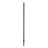 Vikan Transport C Telescoopsteel | Waterdoorvoer | 297352C | 163-275 cm | Ø 32 mm | Zwart SVI01251 - 1