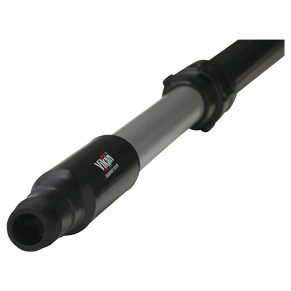 Vikan Transport Q telescoopsteel | Snelkoppeling waterdoorvoer | 297152Q | 100-160 cm | Ø 32 mm | Zwart SVI01249 - 2