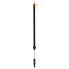 Vikan Transport Telescoopsteel | Waterdoorvoer | 297152 |100-160 cm |  Ø 32 mm | Zwart SVI01247 - 1