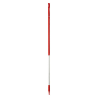 Vikan ergonomische aluminium steel (130 cm, rood)  SVI00139